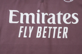 25-26 RMA Gray Purple Half Pull Tracksuit #B25151(半拉链)