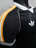 25-26 RMA Black Casual Edition Player Version Training Shirts (黄边)