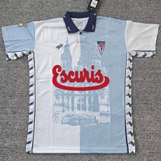 1997-1998 SD Compostela Home Retro Soccer Jersey (带章)