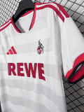 26-27 Koln White Special Edition Fans Soccer Jersey