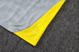 25-26 Dortmund Light gray Tank top and shorts suit #D25234
