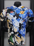 26-27 Man Utd Blue Joint Edition Player Version Training shirts