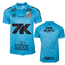 25-26 Santos FC Third Prints Sponsor Fans Soccer Jersey