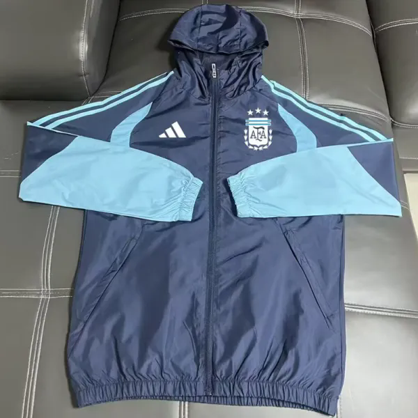 26-27 Argentina Royal blue Windbreaker