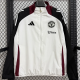 24-25 Man Utd Black White Windbreaker
