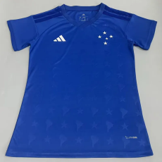 26-27 Cruzeiro Home Women Soccer Jersey (女)