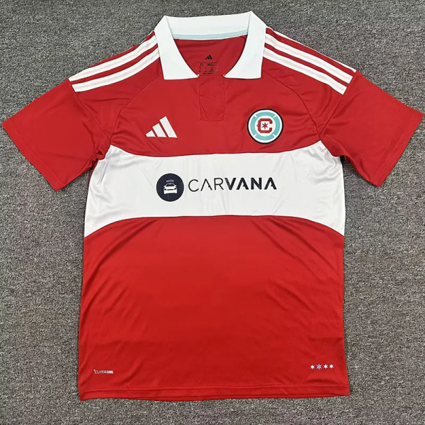 26-27 Chicago Fire FC Home Fans Soccer Jersey