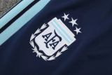 26-27 Argentina Royal blue Half Pull Tracksuit (半拉链)