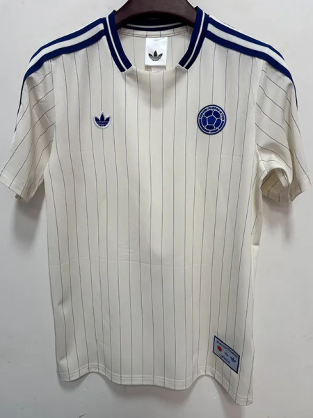 26-27 Colombia White Casual Edition Fans Training shirts