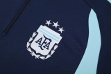 26-27 Argentina Royal blue Half Pull Tracksuit (半拉链)