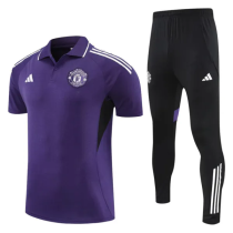 25-26 Man Utd Purple Short shirts and Long trousers Suit