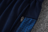 25-26 Marseille Lake blue Kids Half Pull Tracksuit #E25194(童装)(半拉链)