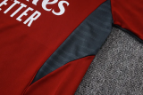 25-26 ARS Jujube red Kids Half Pull Tracksuit #E25195(童装)(半拉链)