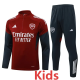 25-26 ARS Jujube red Kids Half Pull Tracksuit #E25195(童装)(半拉链)