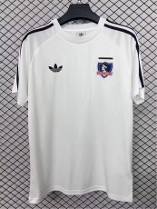26-27 Colo-Colo White Fans Soccer Jersey
