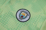 25-26 Man City Light green Half Pull Tracksuit #B25139(半拉链)