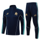 25-26 Marseille Royal blue Half Pull Tracksuit #B25153(半拉链)