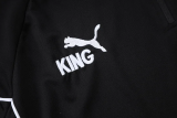 25-26 Man City Black Half Pull Tracksuit #B25154(半拉链)