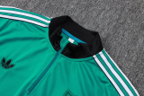25-26 LIV Green Kids Half Pull Tracksuit #E25199(童装)(半拉链)