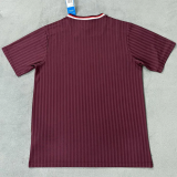 25-26 Bayern Brown Red Casual Edition Training Shirts
