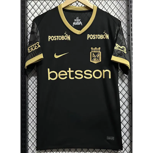 25-26 Atletico Nacional Away Fans Soccer Jersey