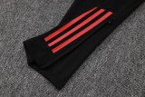 25-26 Ajax Black Half Pull Tracksuit (半拉链)