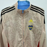 25-26 Boca Blue & Khaki Double Sided Windbreaker (双面风衣)
