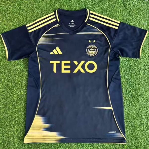 25-26 Aberdeen Away Fans Soccer Jersey