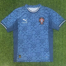 25-26 Portugal Cyan Special Edition Fans Soccer Jersey