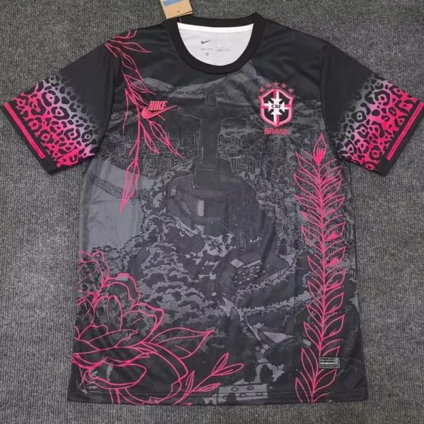25-26 Brazil Black Red Special Edition Training shirts