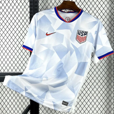 25-26 USA Home Fans Soccer Jersey 不带星