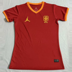 25-26 Brazil Red Special Edition Women Training shirts (女)飞人