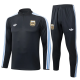 25-26 Argentina Dark gray Half Pull Tracksuit #B2529(半拉链)