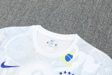 25-26 Brazil White Training Short Suit