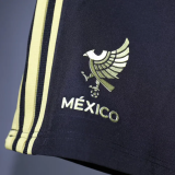 25-26 Mexico Gold Cup Black Player Version Shorts Pants (High Quality)(球员短裤)