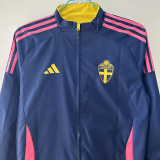 25-26 Sweden Yellow & Royal blue Double Sided Windbreaker (双面风衣)
