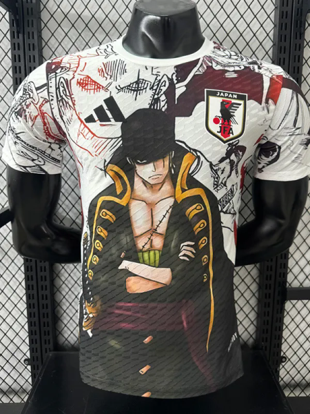 25-26 Japan White Brown Special Edition Player Version Soccer Jersey