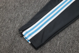 25-26 Argentina Dark gray Half Pull Tracksuit #B2529(半拉链)