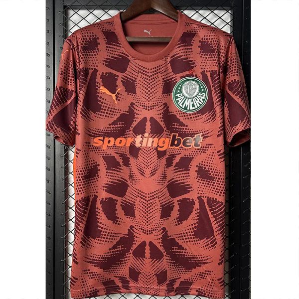 25-26 Palmeiras Red Goalkeeper Soccer Jersey