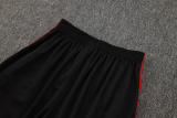 25-26 Flamengo Black Tank top and shorts suit #D2530