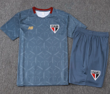 25-26 Sao Paulo Grey Training Short Suit #D25118