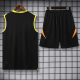25-26 Atletico Mineiro Black Tank top and shorts suit