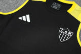 25-26 Atletico Mineiro Black Tank top and shorts suit