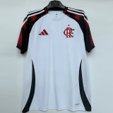 25-26 Flamengo Away Print Sponsor Fans Soccer Jersey