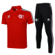 25-26 Flamengo Red Short shirts and Long trousers Suit #C2517