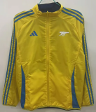 25-26 ARS Yellow & Royal blue Double Sided Windbreaker (双面风衣)