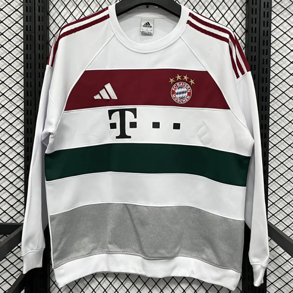 25-26 Bayern White Hoody (无帽卫衣)