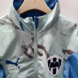 25-26 Monterrey White & Blue Double Sided Windbreaker (双面风衣)