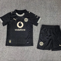 25-26 Dortmund Rote Erde 100th Anniversary Kids Soccer Jersey