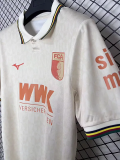25-26 Augsburg FC Beige Special Edition Fans Soccer Jersey